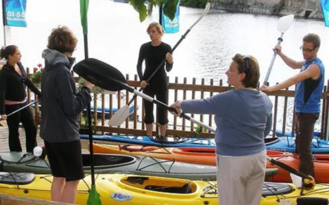 Kayak lessons